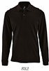 Polo Manga Larga Hombre Perfect Sols - Color Negro